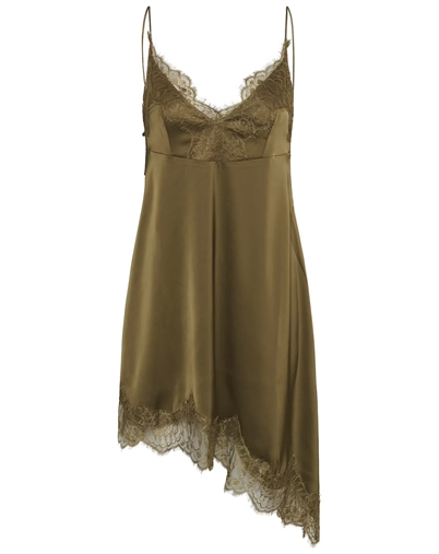 Gestuz - GZLalou Kjole - Military Olive